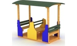Drewniany plac zabaw dla dzieci GT-4003