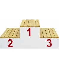 Podium dla zwycięzców Coma-Sport IN-132