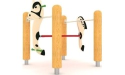 Huśtawka - kołyska KG-0001, drewniana