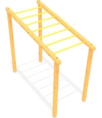 Drewniana drabinka wspinaczkowa model GT-0019
