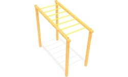 Drewniana drabinka wspinaczkowa model GT-0019