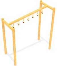 Drewniana ściana wspinaczkowa model GT-0020