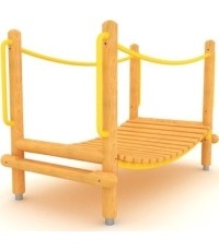 Wiszący mostek drewniany GT-0025