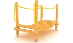 Wiszący mostek drewniany GT-0025