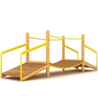 Drewniany mostek hakowy model GT-0025/1