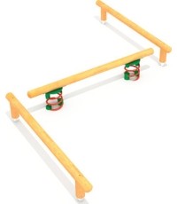 Model do równoważenia belki drewnianej model GT-0078