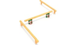 Model do równoważenia belki drewnianej model GT-0078