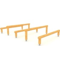 Bariery do wyważania GT-0035, drewniane