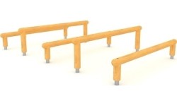 Bariery do wyważania GT-0035, drewniane