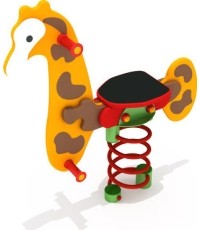 Bujak sprężynowy na plac zabaw SP-2003 - Żyrafa