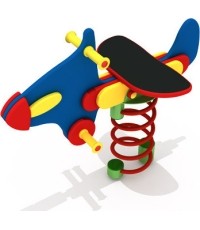 Bujak na sprężynie na plac zabaw SPIRIT FLOWER SP-2004