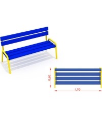 Ławka zewnętrzna BK-0030