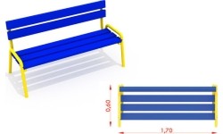 Ławka zewnętrzna BK-0030