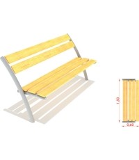 Ławka zewnętrzna CM-0310