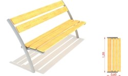 Ławka zewnętrzna CM-0310