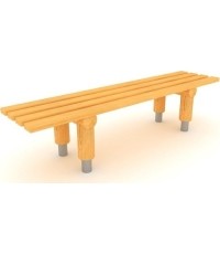 Ławka zewnętrzna GT-0047, drewniana