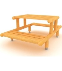 Drewniana ławka model GT-0051