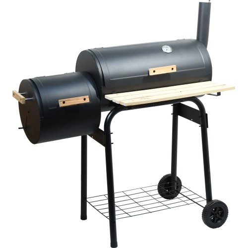 Grill ogrodowy + wędzarka na węgiel drzewny Cattara Smokie
