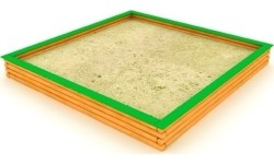 Piaskownica 3,00 x 3,00 m model GT-0034/1
