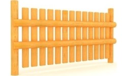 Ogrodzenie drewniane model OG-1000