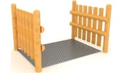 Drewniany Pasaż Model OG-1002