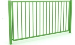 Ogrodzenie metalowe model OG-2000