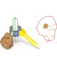 Metalowy model boiska CM-0100