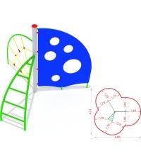 Kompleks wspinaczkowy model CM-0210