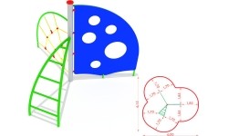Kompleks wspinaczkowy model CM-0210
