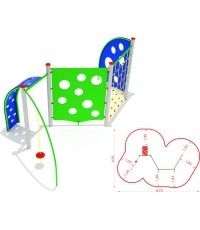 Kompleks wspinaczkowy model CM-0213