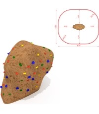 Model wspinaczkowej skały SW-0903