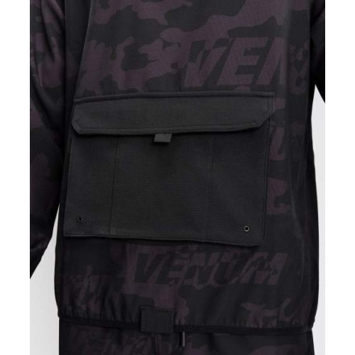 Kurtka męska Venum Trooper - czarny/fioletowy