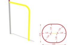 MODEL CIAŁA CM-0025, METAL