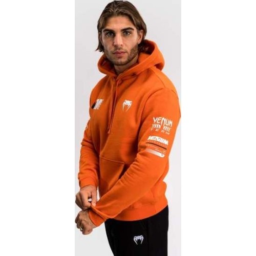 Bluza z kapturem Venum Motorsport - mandarynka
