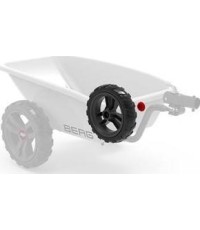 Koło szaro-czarne 9x2 lewe (osłona czerwona)