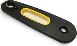 Buddy - osłona łańcucha czarna/żółta