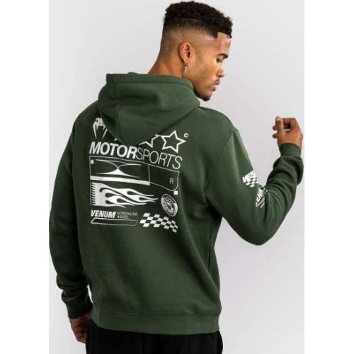 Bluza z kapturem Venum Motorsport - Deep Forest