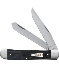 Nóż kieszonkowy Case SS Smooth Trapper, czarny