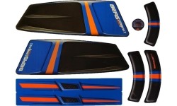 XL Frame - zestaw naklejek Compact Sport