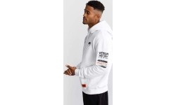 Bluza z kapturem Venum Motorsport - śnieżnobiała