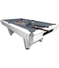 Stół bilardowy Dynamic Triumph - biały matowy, 8 stóp