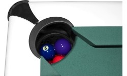 Stół bilardowy Dynamic Triumph - biały matowy, 8 stóp