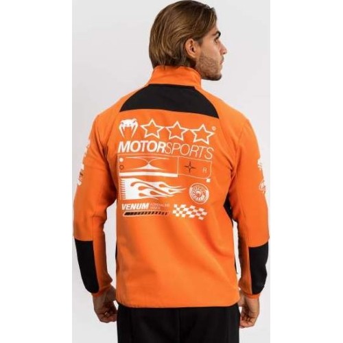 Kurtka softshell Venum Motorsport - mandarynka
