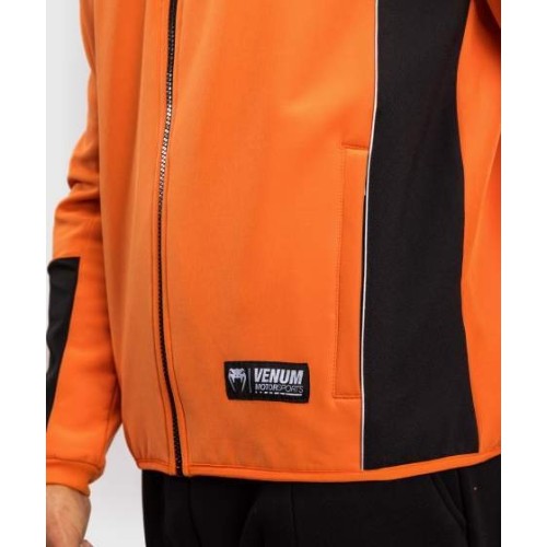 Kurtka softshell Venum Motorsport - mandarynka