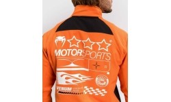 Kurtka softshell Venum Motorsport - mandarynka