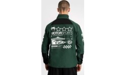 Kurtka softshell Venum Motorsport - głęboki las