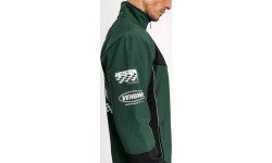 Kurtka softshell Venum Motorsport - głęboki las