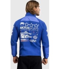 Kurtka softshell Venum Motorsport - błękit królewski