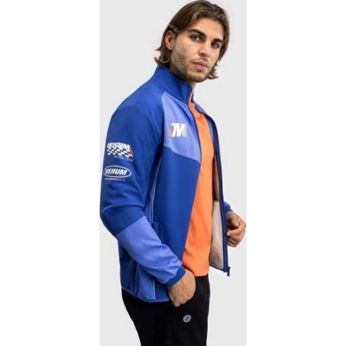 Kurtka softshell Venum Motorsport - błękit królewski