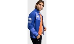 Kurtka softshell Venum Motorsport - błękit królewski